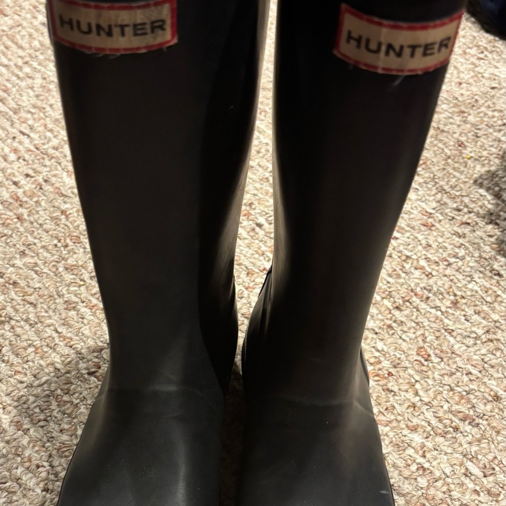 Kids Hunter Classic Black rain boots